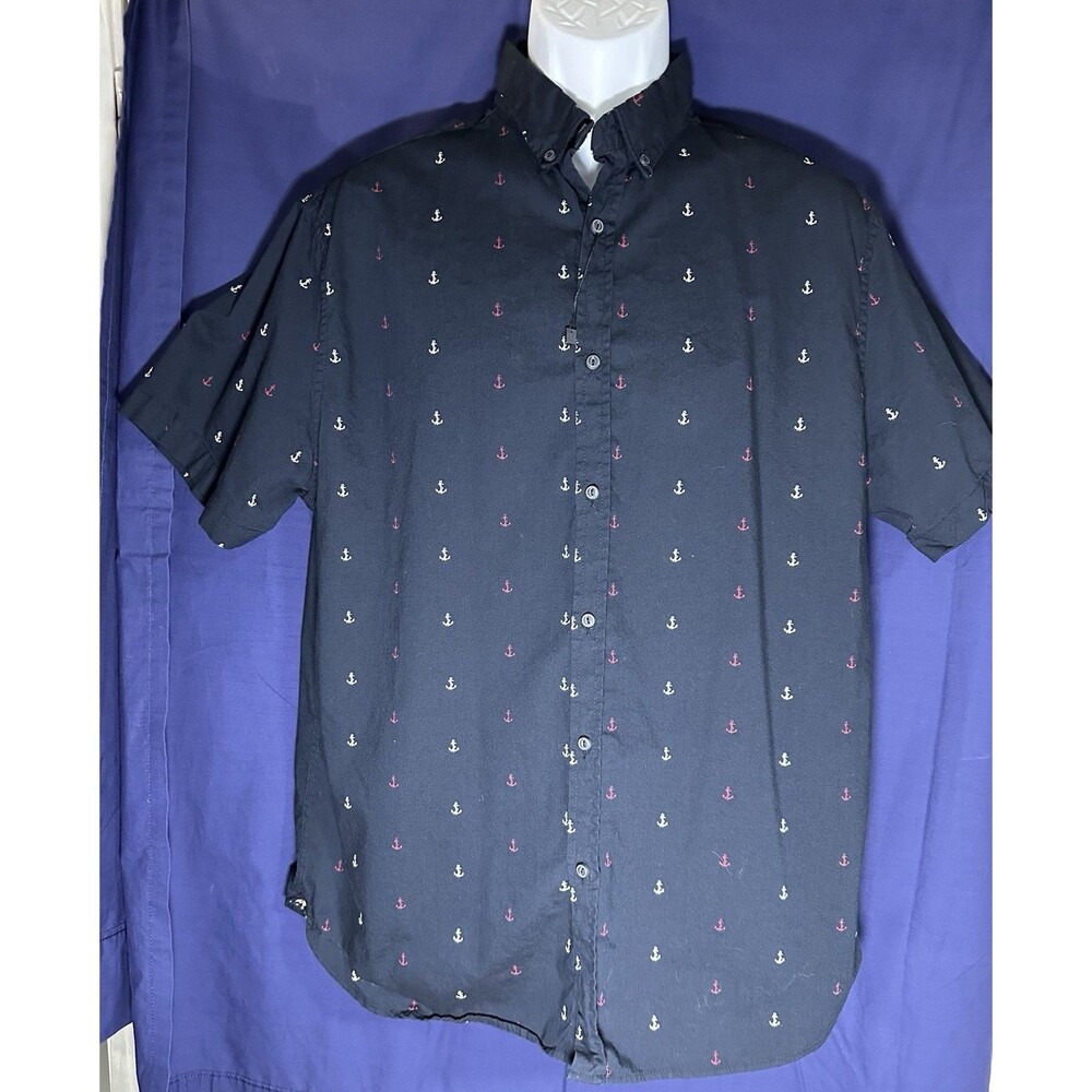 denim flower ricky singh shirt Size XL